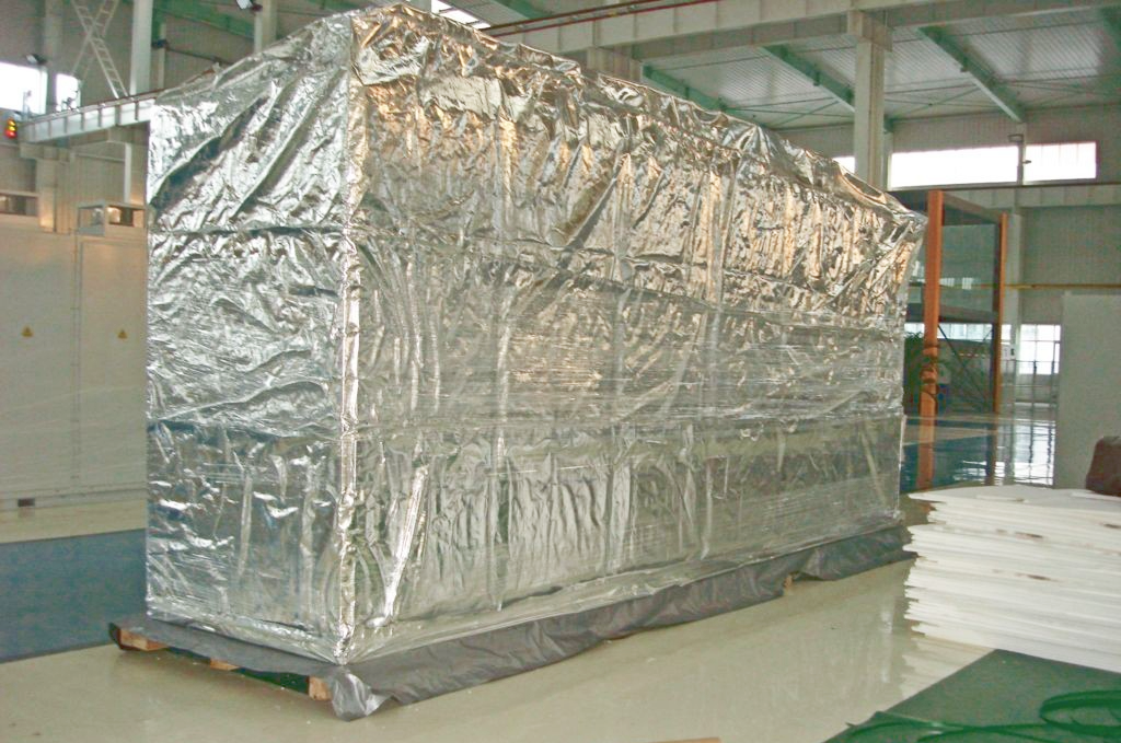 大型設備鋁箔真空包裝